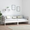 vidaXL daybed 90x200 cm massivt fyrretr&aelig; hvid