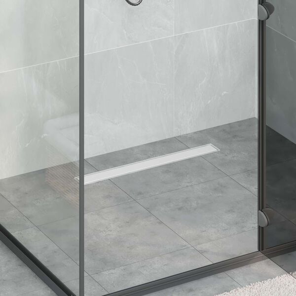 vidaXL Bruserafl&oslash;b 2-i-1 med 360&deg; Siphon S&oslash;lv 60 cm Rustfrit St&aring;l 304