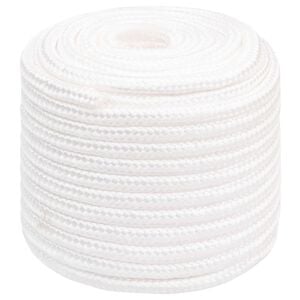 vidaXL Multifunktionelt universaltov 18 mm 25 m Hvid PP