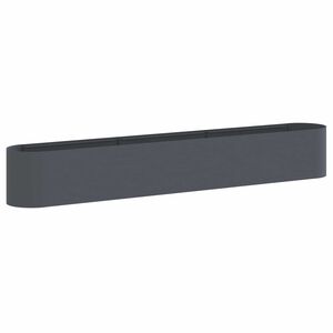 vidaXL H&aelig;vet Havebed Antracit 280 x 40 x 40 cm