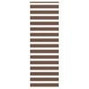 vidaXL zebragardin brun 85x230 cm stofbredde 80,9 cm polyester