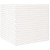 vidaXL plantekasse 70x70x68,5 cm massivt fyrretr&aelig; hvid