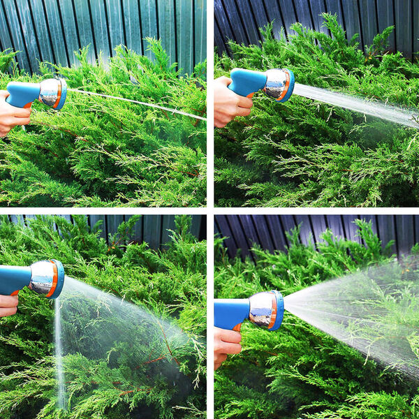 GR&Uuml;NTEK fleksibelt haveslanges&aelig;t i 8 dele KING COBRA 22,5 m