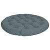 vidaXL Papasan stolspude VIANEN 100% polyester Bl&aring; &Oslash; 120 x 12 cm