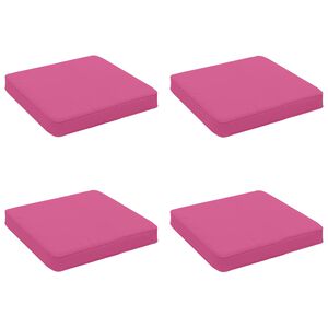 vidaXL 4-Stykke S&aelig;depuder VUGHT 4 pcs 100% polyester Lyser&oslash;d