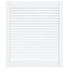 vidaXL skabsl&aring;ge 69x59,4 cm lameldesign massivt fyrretr&aelig; hvid