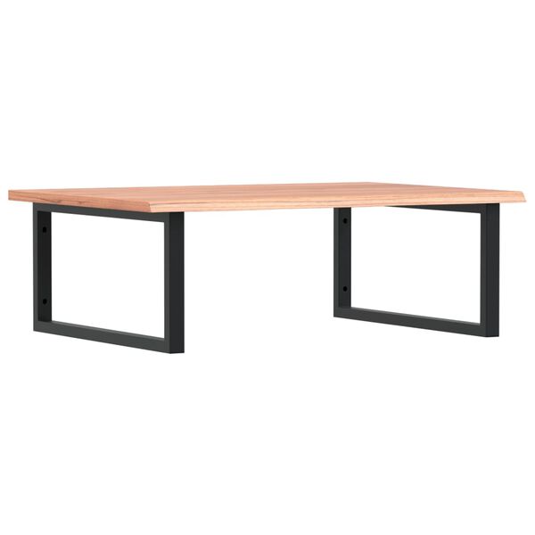 vidaXL badev&aelig;relseshylde st&aring;l og massivt egetr&aelig;