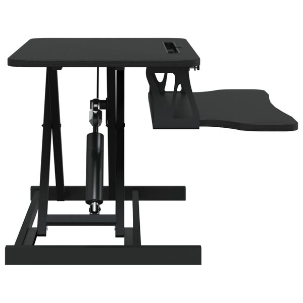 vidaXL justerbart skrivebord 60x40x(13-41,5) cm stål konstrueret træ