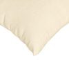 vidaXL Sofapuder 2 pcs Creme 50 x 30 cm Velourstof