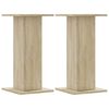 vidaXL plantestativer 2 stk. 30x30x60 cm konstrueret tr&aelig; sonoma-eg