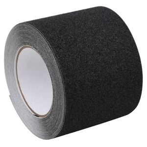 vidaXL skridsikker tape 0,1x10 m PVC sort