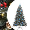 vidaXL Kunstigt juletr&aelig; med stativ Gr&oslash;n 120 cm PVC og plastik og st&aring;l