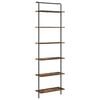 vidaXL Bogreol 6 niveauer 60 x 24 x 203 cm Konstrueret tr&aelig; R&oslash;get eg