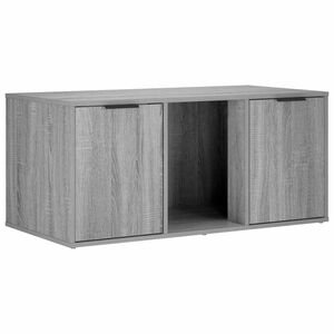 vidaXL Kattebur m&oslash;bel Gr&aring; Sonoma 100 x 49 x 45 cm Konstrueret tr&aelig;