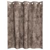 vidaXL Velour Gardiner 2 pcs Cappuccino 140 x 140 cm Fløjl