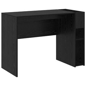 vidaXL Bord Sort eg Konstrueret tr&aelig; 109 x 50 x 78 cm