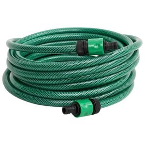 vidaXL poolslange 10 m PVC gr&oslash;n