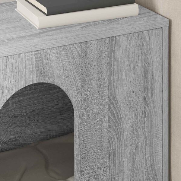 vidaXL Kat Hus Gr&aring; Sonoma 51 x 30 x 52 cm Konstrueret tr&aelig;