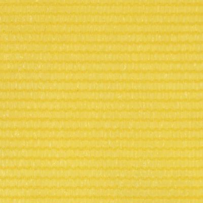 vidaXL altanafskærmning 120x600 cm HDPE gul