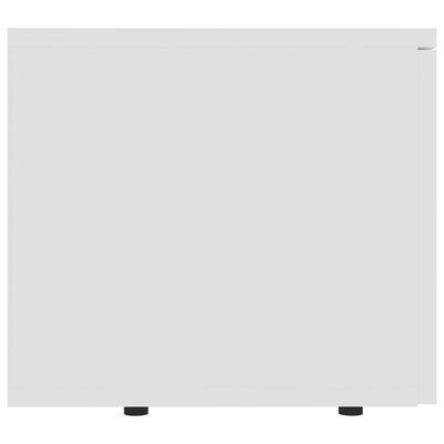 vidaXL tv-skab 80x34x30 cm spånplade hvid