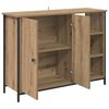 vidaXL Sideboard Artisan Egetr&aelig; 100 x 33 x 75 cm Konstrueret tr&aelig;