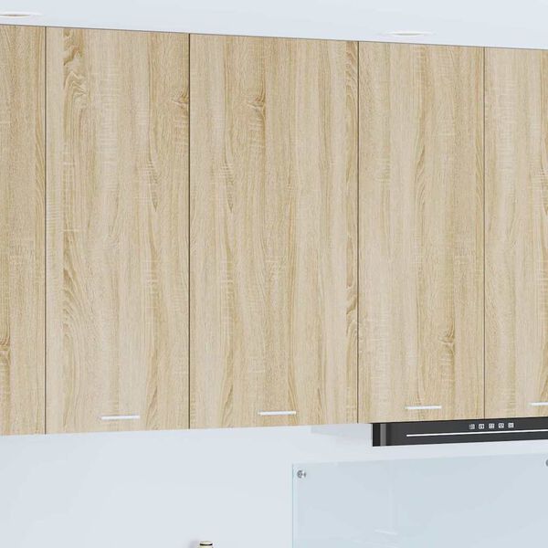 vidaXL H&aelig;ngeskab Sonoma Eg og Hvid 50 x 31 x 100 cm Konstrueret tr&aelig;