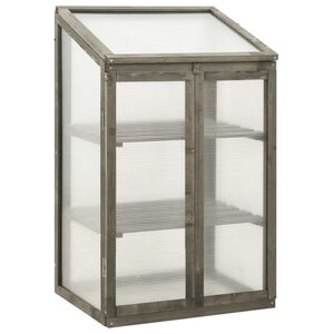 vidaXL drivhus 60x45x100 cm fyrretr&aelig;