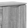 vidaXL Sideboard med skuffe Gr&aring; Sonoma 100 x 30 x 65,6 Konstrueret tr&aelig;