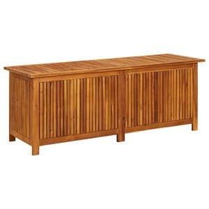 vidaXL haveopbevaringsboks 150x50x58 cm massivt akacietr&aelig;