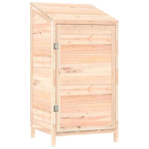 vidaXL haveskur 55x52x112 cm massivt grantr&aelig;