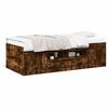 vidaXL daybed med skuffer uden madras 90x190 cm r&oslash;get eg