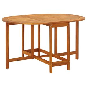 vidaXL havebord 130x90x72 cm massivt akacietr&aelig;