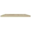 vidaXL boghylder 8 stk. 60x40x1,5 cm konstrueret tr&aelig; sonoma-eg