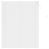 vidaXL Persienner Indstillelig Hvid 150 x 120 cm PVC