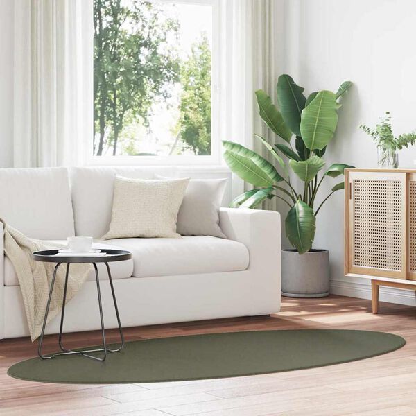 vidaXL T&aelig;ppe HUARTE Skovgr&oslash;n 170 x 120 cm 100% polyester