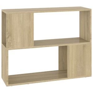 vidaXL tv-bord 80x24x63 cm konstrueret tr&aelig; sonoma-eg