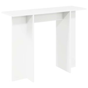 vidaXL Konsolbord Hvid 100 x 30 x 75 cm Konstrueret tr&aelig;