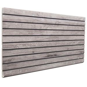vidaXL V&aelig;gpaneler 5 stk. 100 x 50 cm Gr&aring; EPS Skum