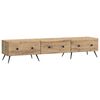 vidaXL TV-skab Artisan-eg 147 x 34,5 x 30 cm Konstrueret tr&aelig;