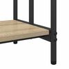 vidaXL T&oslash;jstativ Sonoma eg 90 x 30 x 100,5 cm Konstrueret tr&aelig;