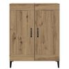 vidaXL Sideboard Artisan Egetr&aelig; 69,5 x 34 x 90 cm Konstrueret tr&aelig;