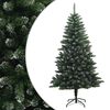 vidaXL Kunstigt Hinged Juletr&aelig; 150 cm PVC og metal Matteret