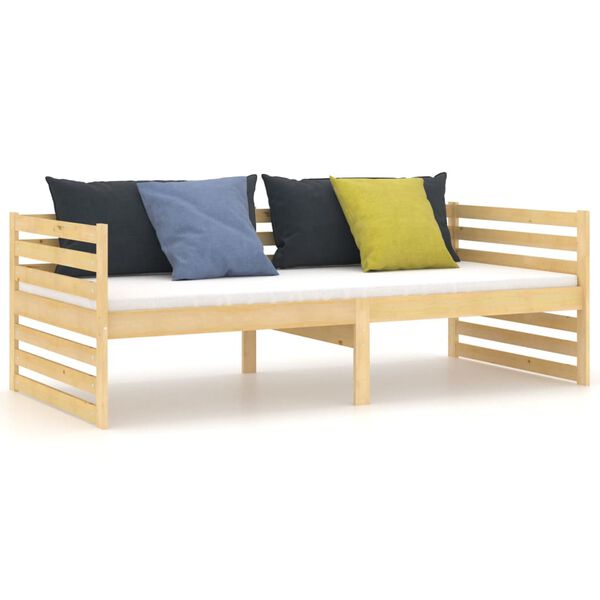 vidaXL daybed 90x200 cm massivt fyrretr&aelig;
