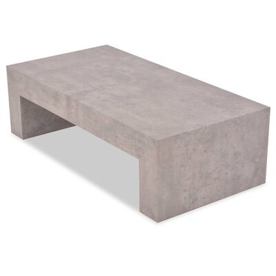 vidaXL sofabord beton-look 100 x 50 x 30 cm