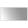 vidaXL LED badev&aelig;relsesspejl Transparent 100 x 50 cm h&aelig;rdet glas