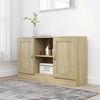 vidaXL sk&aelig;nk 120x30,5x70 cm konstrueret tr&aelig; sonoma-eg