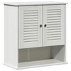 vidaXL Badev&aelig;relsesskab VIGO Hvid og antik hvid 67,5 x 34 x 71,5 cm
