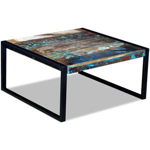 vidaXL sofabord 80x80x40 cm massivt genbrugstr&aelig;
