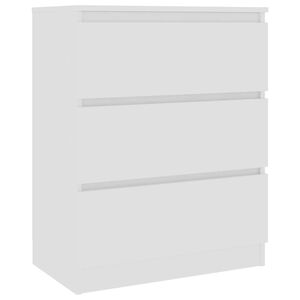 vidaXL sk&aelig;nk 60x35x76 cm konstrueret tr&aelig; hvid