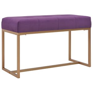 vidaXL b&aelig;nk i fl&oslash;jl 80 cm lilla